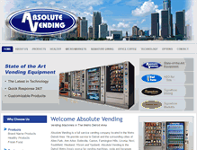 Tablet Screenshot of absolutevending.com